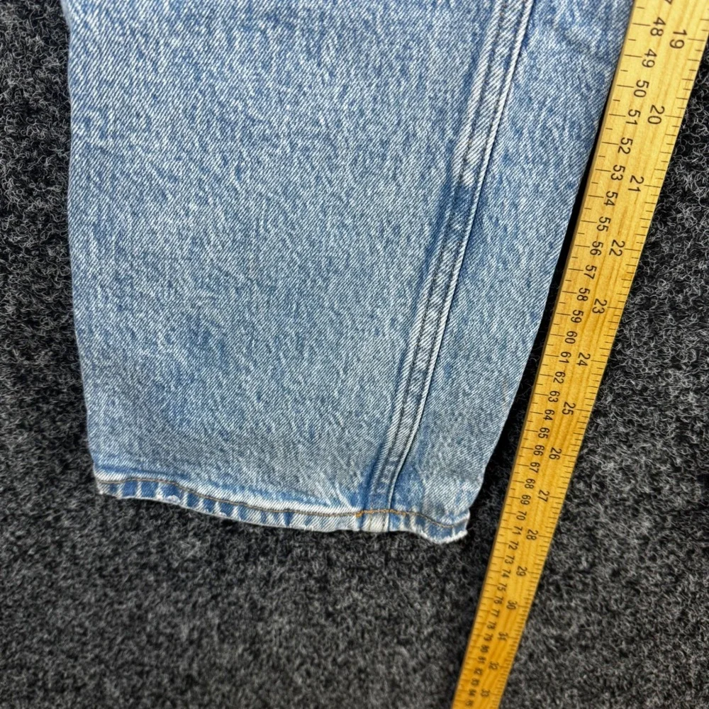 Abercrombie & Fitch The 90s Straight Ultra High Rise Jeans Light Wash 27 4S